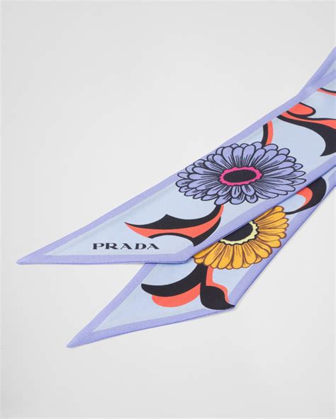 prada foulard|prada twilly scarf.